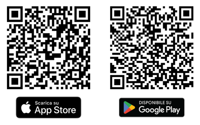 QR Code to download the app MyUnilabsPro on Google Play and App Store