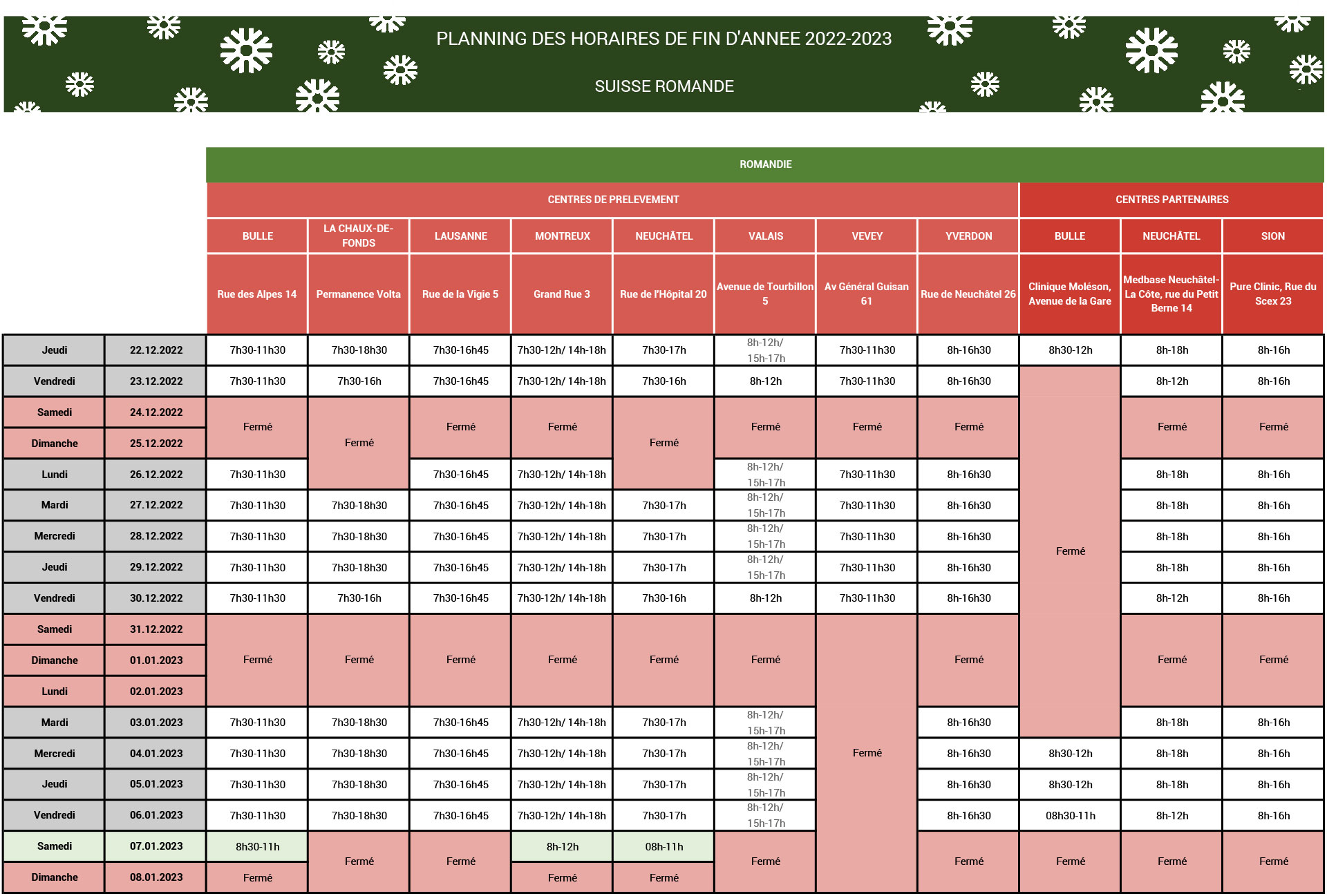 fr holiday schedule 4