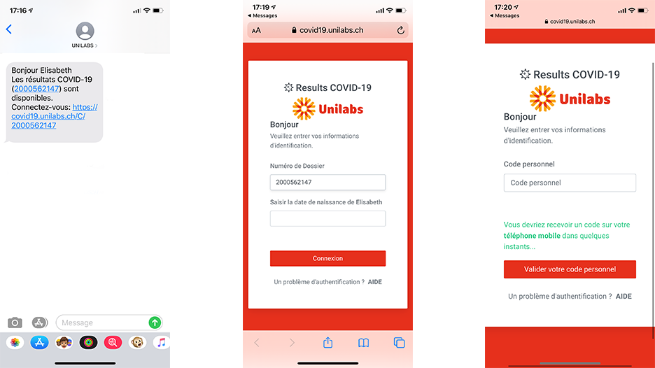covid app french